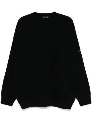 新品未使用　タグ付き　BALENCIAGA ロゴニットセーター ブラック Balenciaga ロゴ セーター | ブラック | FARFETCH JP