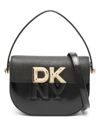 DKNY ロゴ ハンドバッグ | ブラック | FARFETCH JP