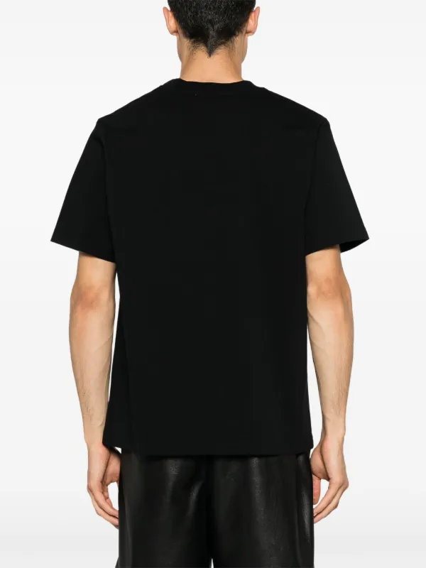 Casablanca Croquis De Tennis logo-print T-shirt | Black