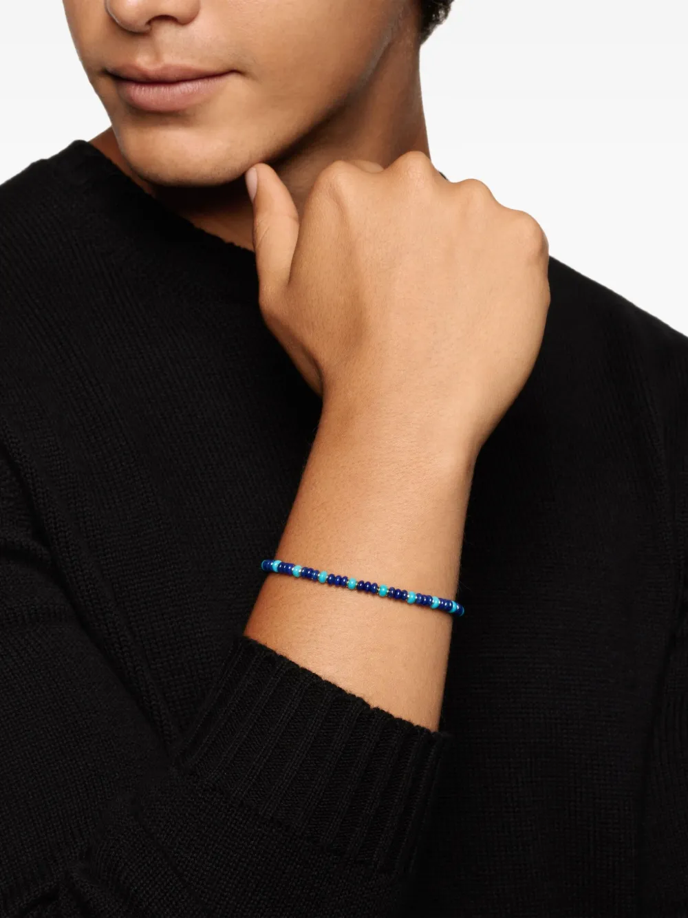 David Yurman 18kt yellow gold Spiritual Beads bracelet (4mm) | Image 2