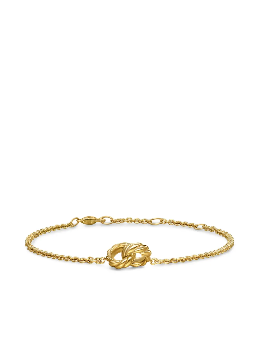 David Yurman 18kt yellow gold Sculpted Cable chain bracelet (8mm) | Gold | Image 1