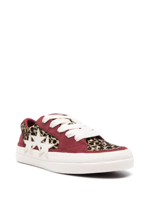 AMIRI Sunset Skate leopard-print Sneakers | Red | FARFETCH