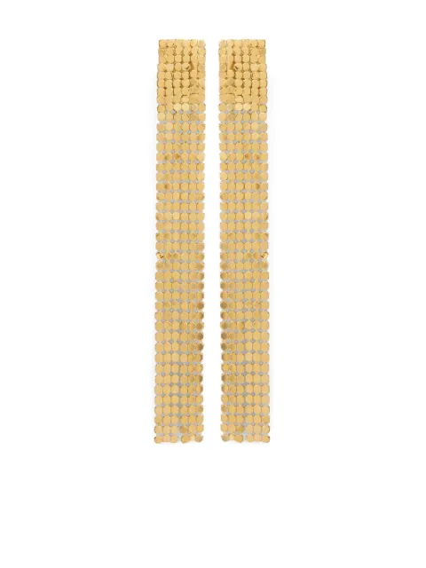 Jil Sander mesh-design clip-on earrings