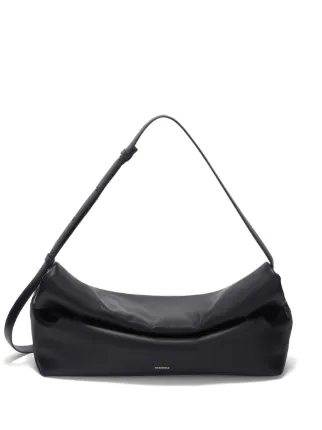 【JIL SANDER】Rollup レザー スモール ショルダーバッグ Jil Sander Rollup レザー ショルダーバッグ S | イエロー