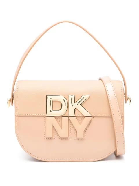 DKNY logo-lettering tote bag