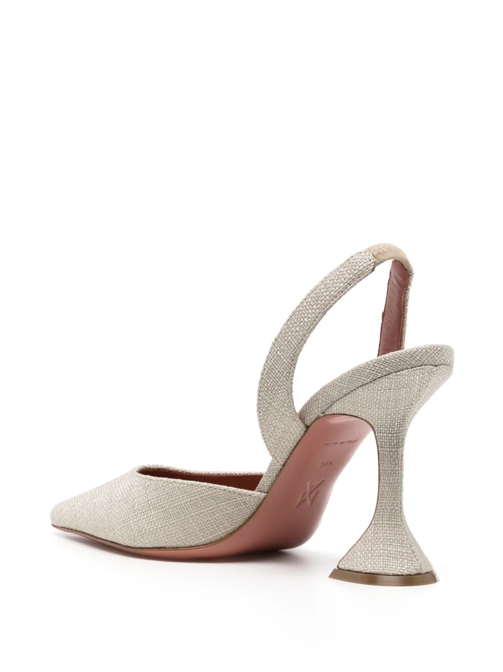 Cheap Amina Muaddi 95mm Holli slingback pumps Women