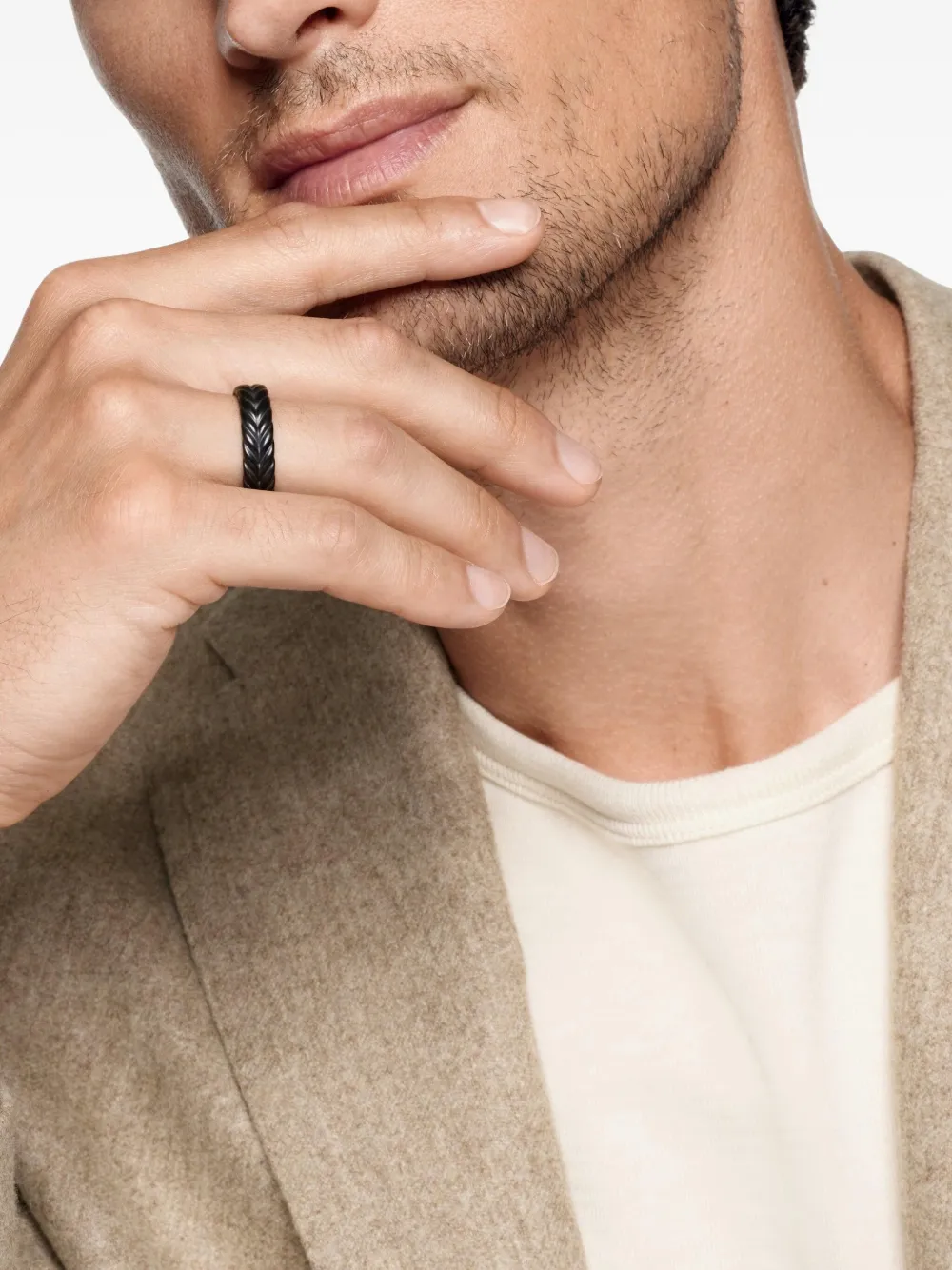 David Yurman Chevron band ring (6.2mm) | Image 2