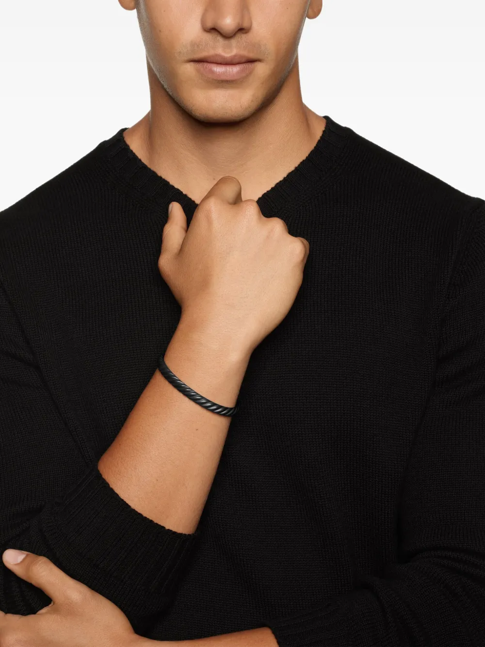 David Yurman Sculpted Cable cuff bracelet (7mm) | Image 2