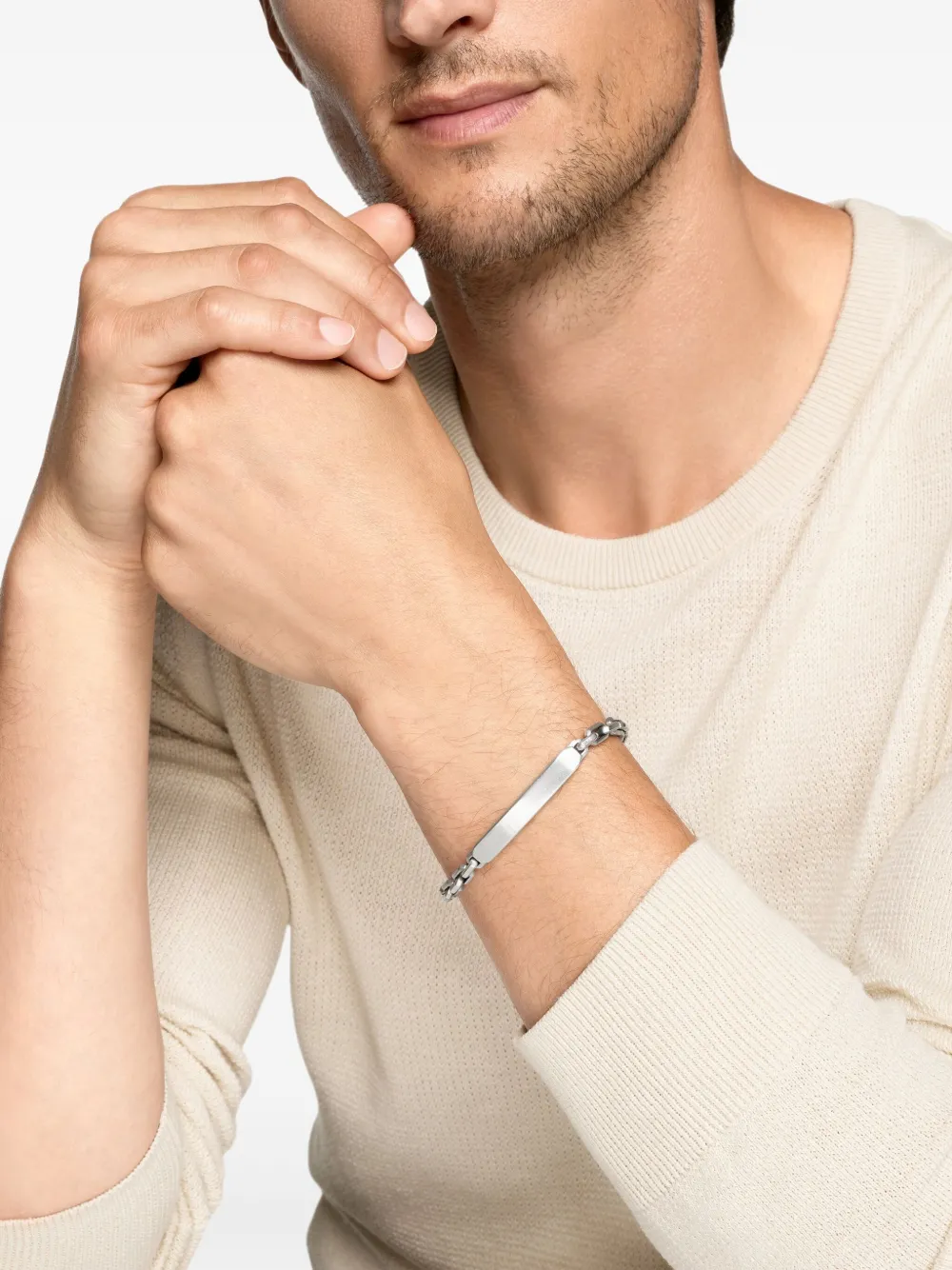 David Yurman Bracciale Streamline® ID in argento sterling (6,8mm) | Image 2