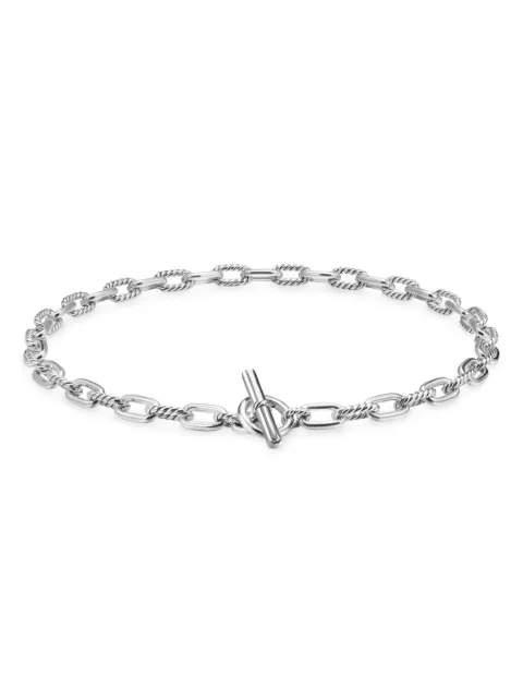 David Yurman sterling silver DY Madison chain necklace (8.5mm)