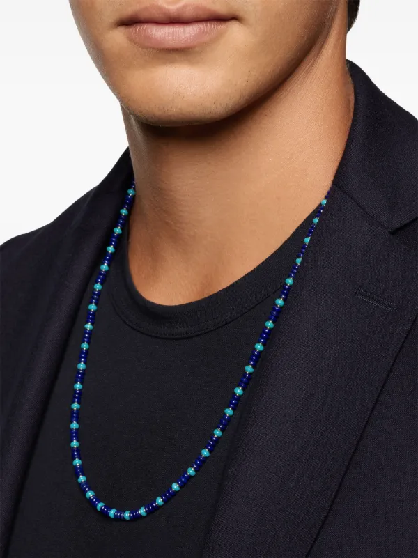 David Yurman 18kt Yellow Gold Spiritual Beads Necklace (4mm