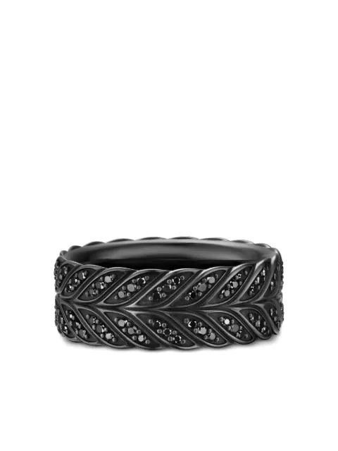 David Yurman Chevron Pavé diamantring (9 mm)