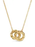 David Yurman 18kt yellow gold Sculpted Cable necklace (2mm)