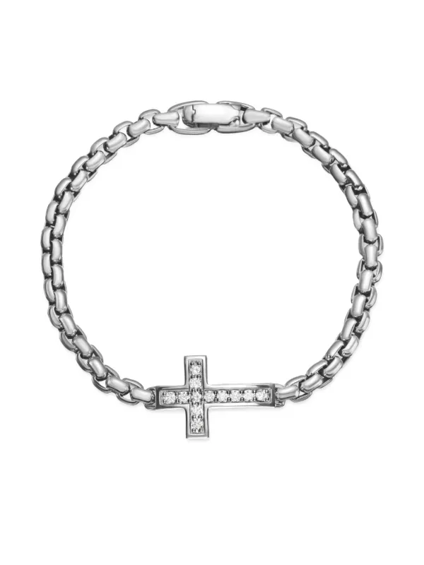 David Yurman（デヴィッド・ヤーマン）クロス シルバーブレスレット David Yurman DY Madison 8.5mm ブレスレット 通販 - FARFETCH