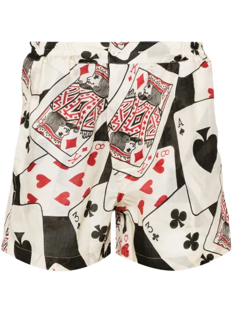 BODE Ace of Spades bermuda shorts