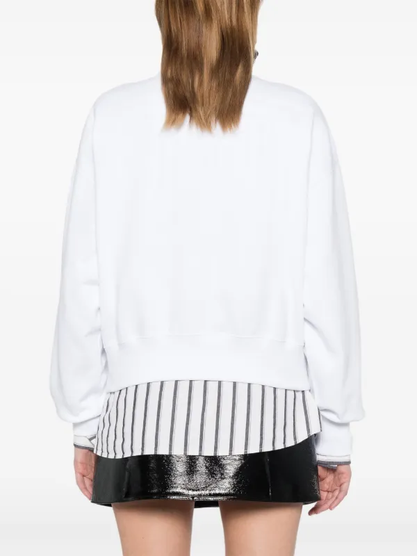 Gucci Gucci Web-print Sweatshirt | White | FARFETCH