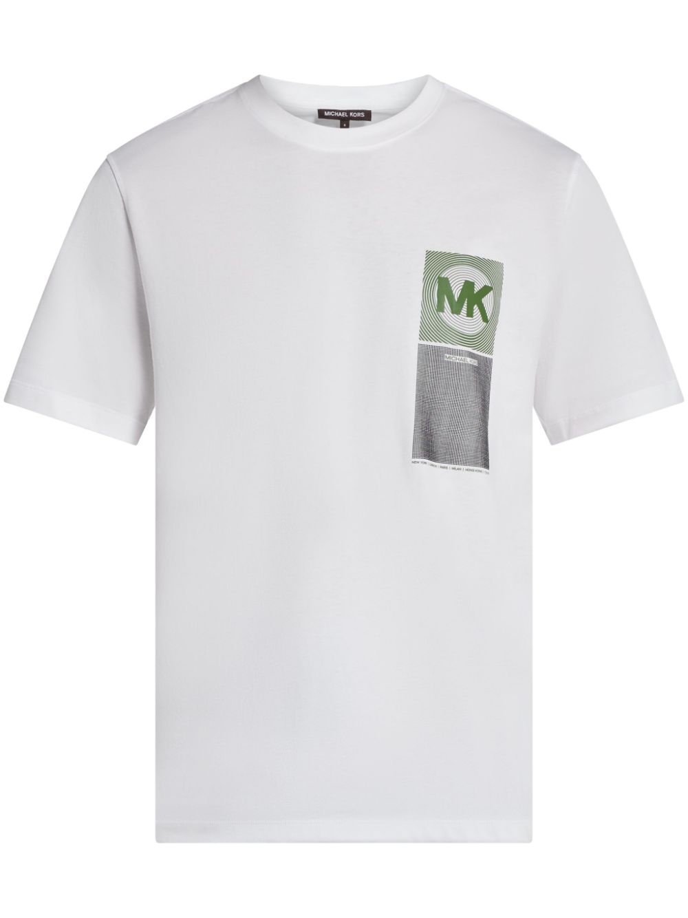 Michael Kors T-shirt met logoprint Wit