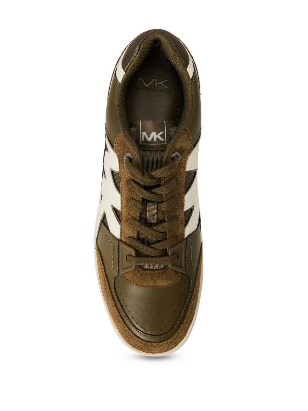 Michael Kors Rebel leather sneaker Green