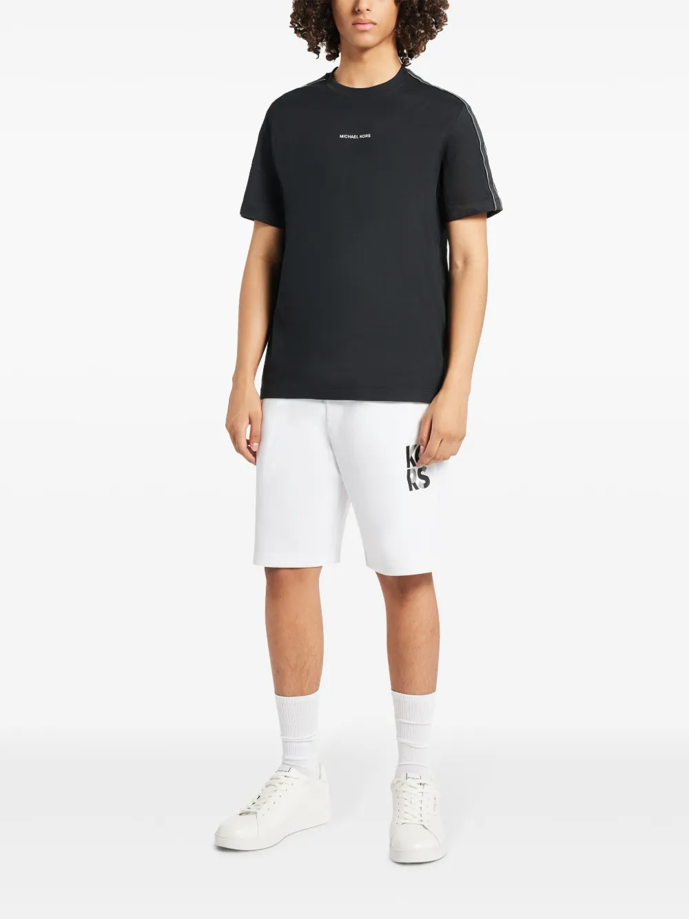 Michael Kors T-shirt met logo - Zwart