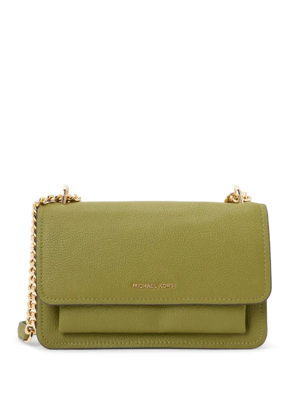 Michael kors olive green purse discount