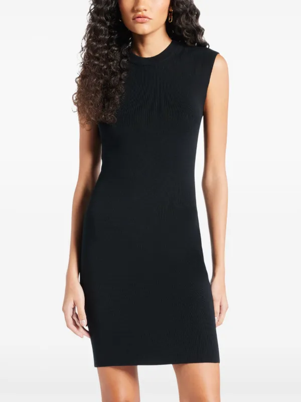 Michael Kors Mini Sleeveless Dress Black FARFETCH CA