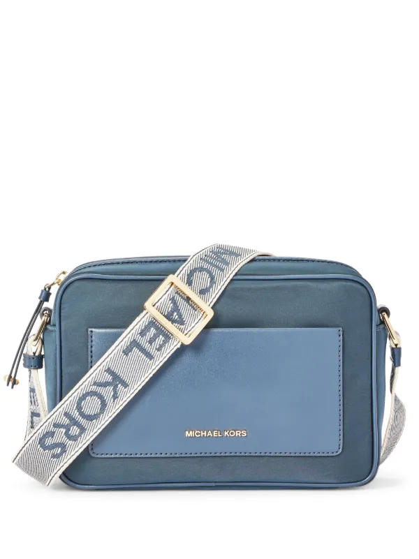 Michael Kors Jet Set Crossbody Bag Blue FARFETCH CA