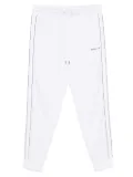Michael Kors logo-tape pants - White