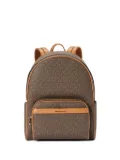 Michael Kors large monogram-canvas backpack - Brown