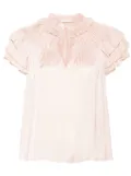 Ulla Johnson Liv plissé-effect blouse - Neutrals