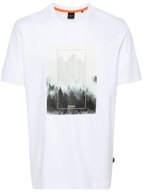 BOSS playera Con Estampado Fotográfico