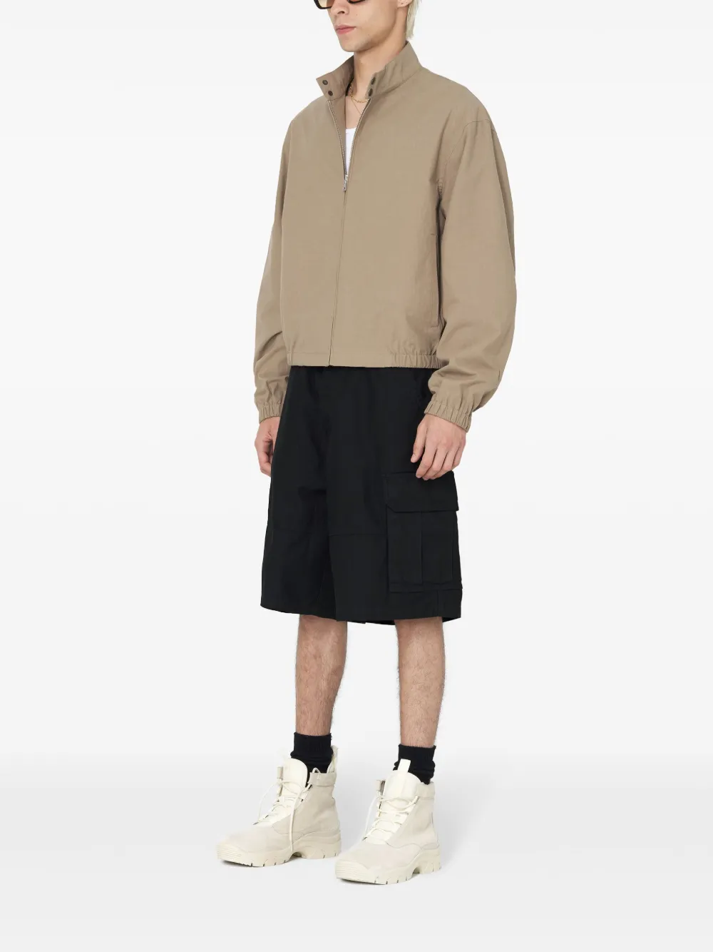 John Elliott Harrington Bomber Jacket Neutrals FARFETCH UZ