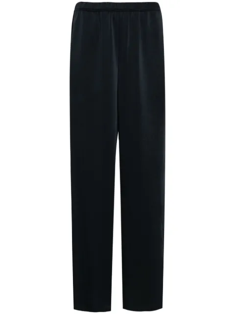 Vince pantalon en satin à coupe droite