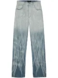 Botter gradient-effect straight-leg jeans - Blue