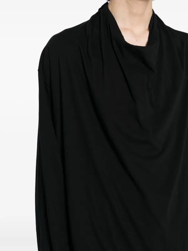 Undercover upside-down long-sleeved T-shirt | Black | FARFETCH ZA