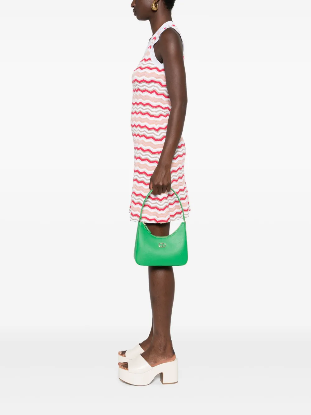 TWINSET logo-plaque shoulder bag | Image 2