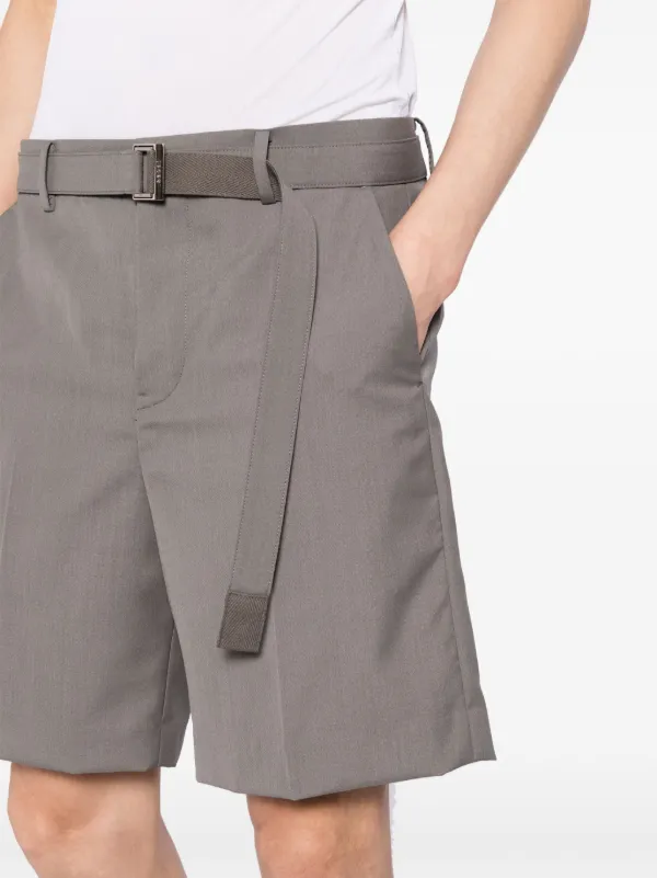 Sacai Suiting ショートパンツ | ニュートラル | FARFETCH JP