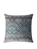 Missoni Home chevron-pattern cushion (60cm x 60cm) - Blue