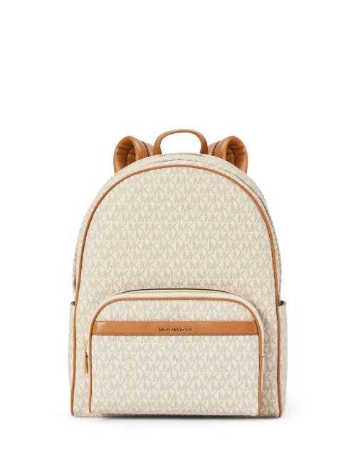 Grand sac à dos en toile monogrammée - Michael Kors - Modalova