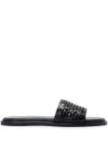 Michael Kors hand-woven sandals - Black