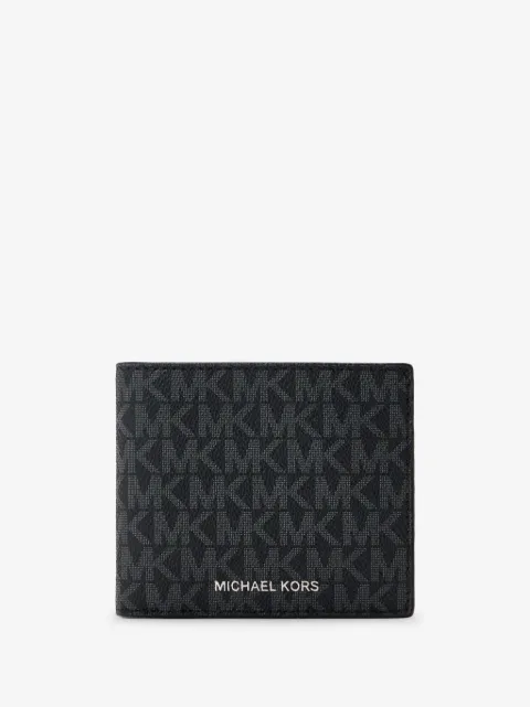 Michael Kors portefeuille à motif monogrammé en jacquard