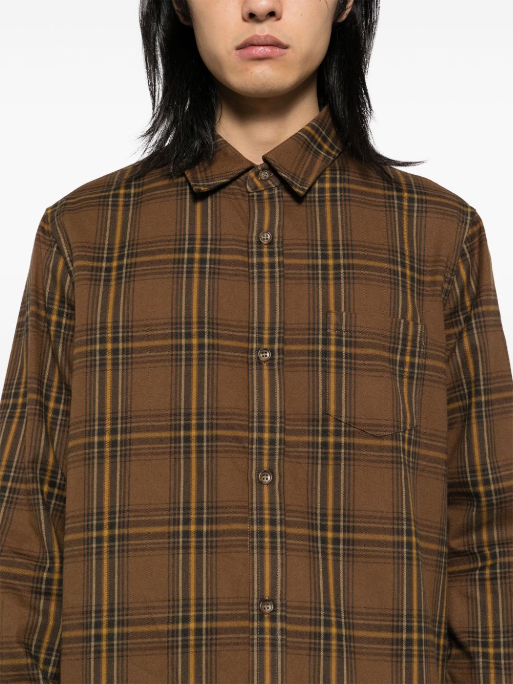 John Elliott Alder blouse Bruin