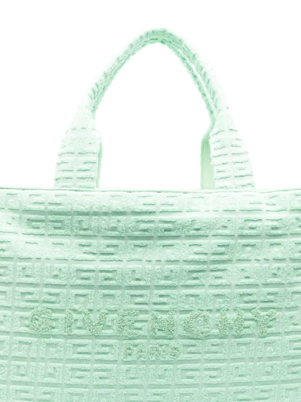 Givenchy Medium 4G towelling-finish Tote Bag | Green