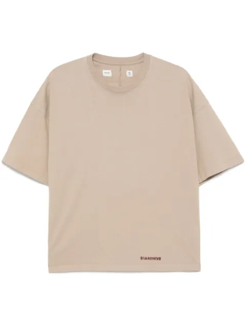 B1ARCHIVE logo-embroidered crew-neck T-shirt