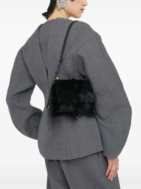 Jil Sander Ghost ショルダーバッグ ミニ | ブラック | FARFETCH JP Jil Sander Ghost ショルダーバッグ ミニ | ブラック | FARFETCH JP