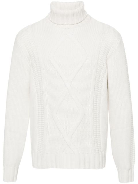 Brunello Cucinelli roll-neck cashmere jumper Men