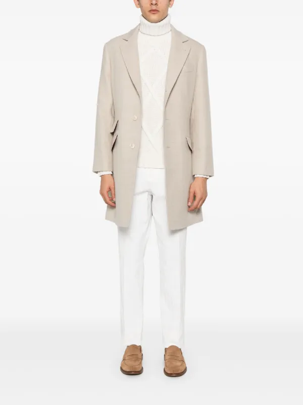 Brunello Cucinelli タートルネック カシミアセーター