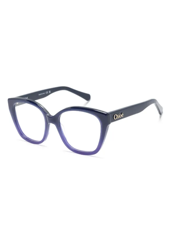 Chloé Eyewear CH0241O cat-eye Glasses | Blue | FARFETCH