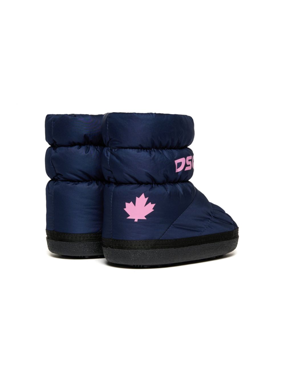 DSQUARED2 KIDS Quilted Snow Boots Blue FARFETCH TR