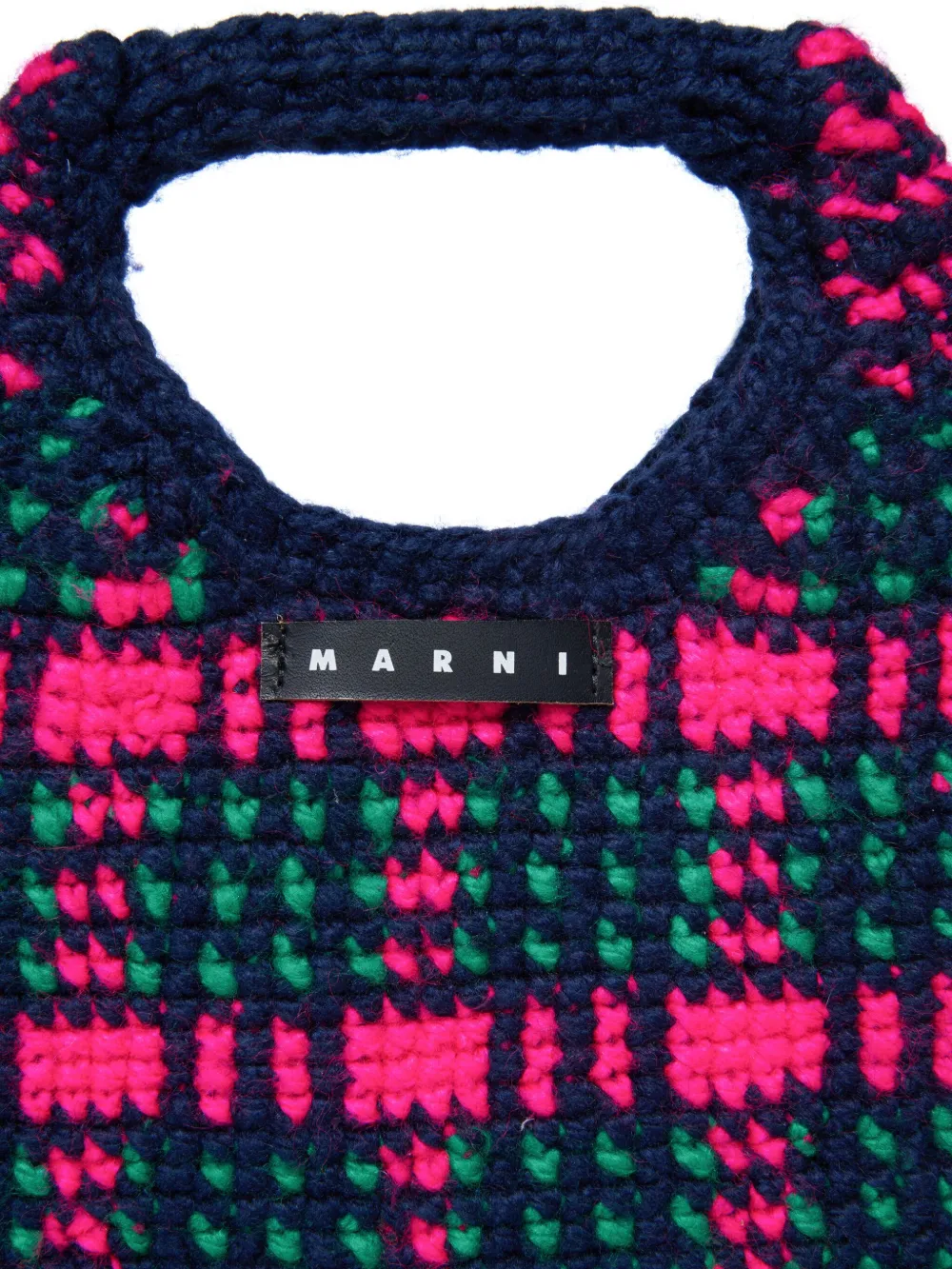 Marni Kids Gehaakte schoudertas Roze