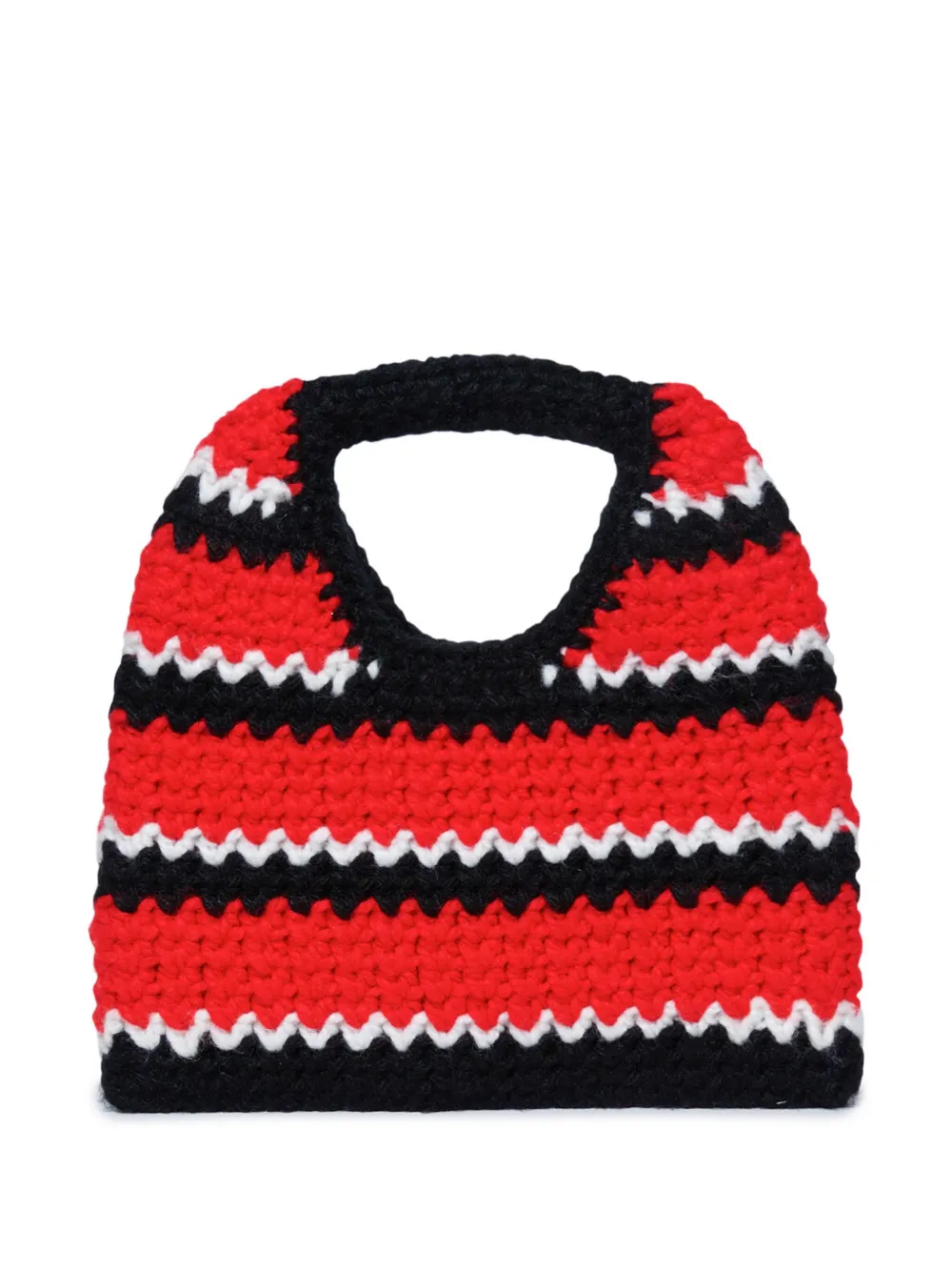 Marni Kids Gehaakte schoudertas - Rood